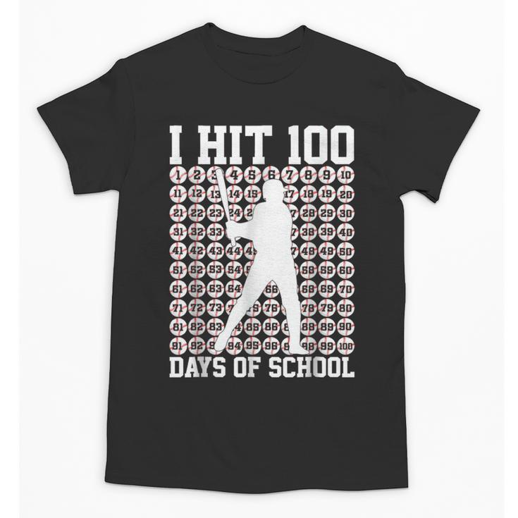 100 Days Of School Boys Kids 100th Day Balls For Baseball Unisex T-Shirt