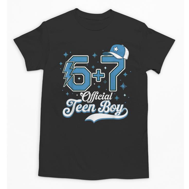 6 7 Meme Official Teenager 13th Birthday Baseball Boy Unisex T-Shirt