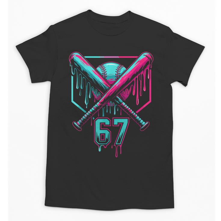 67 Baseball Drip Six Seven Gen Alpha Slag Unisex T-Shirt