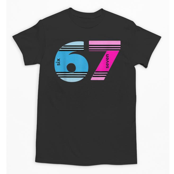 67 Crayon Cool Baseball Crayon 6 7 67 Unisex T-Shirt
