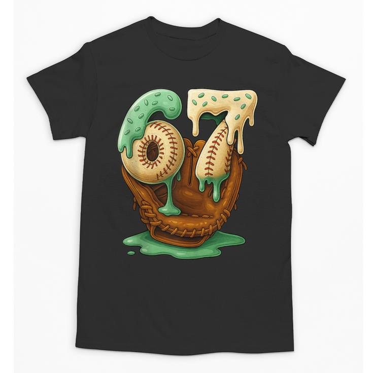 67 Ice Cream Drip Six Seven Baseball Unisex T-Shirt