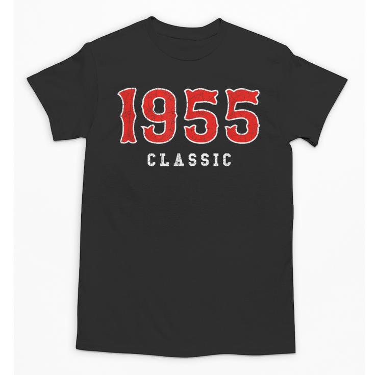 70 Year Old 1955 Classic Baseball Fan 70th Birthday Unisex T-Shirt