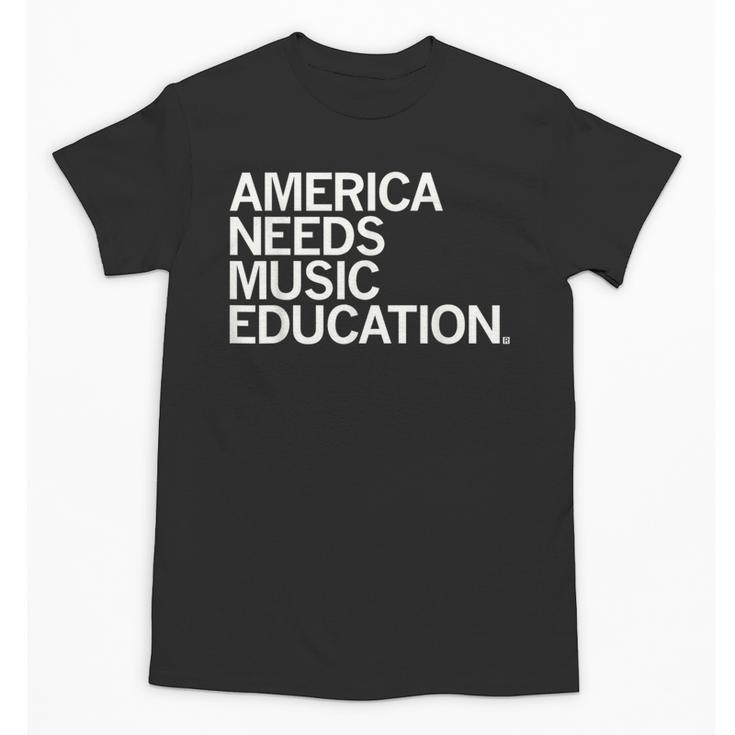 America Needs Music Education Advocacy Back To School Unisex T-Shirt