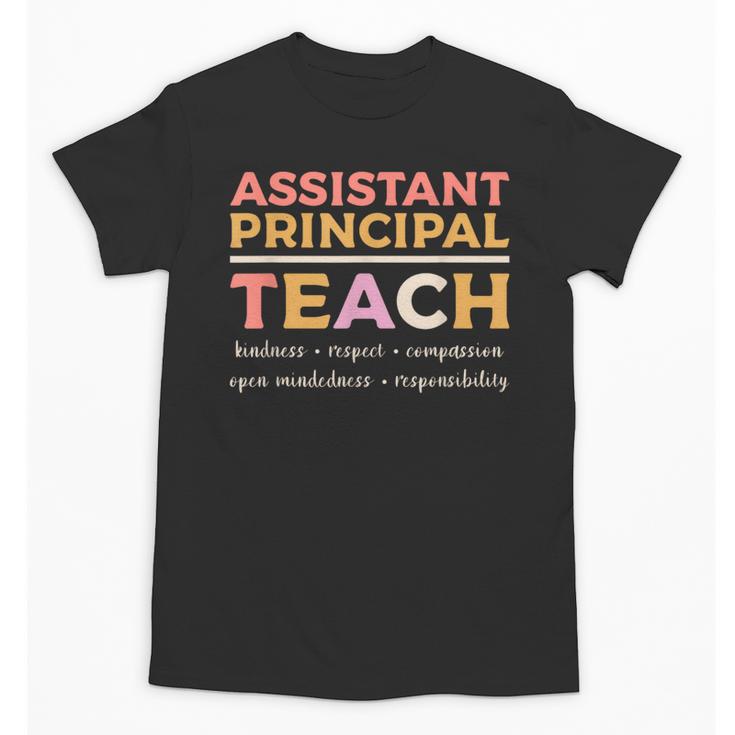 Assistant Principal Back To School Appreciation Principals Unisex T-Shirt