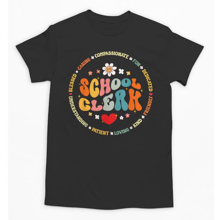 Attendance School Clerk Appreciation Week Back To School Unisex T-Shirt