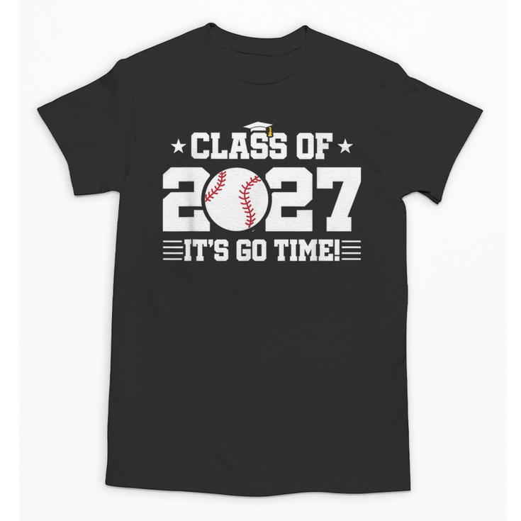 Back To School 2027 Baseball 2027 Graduation Class Of 2027 Unisex T-Shirt