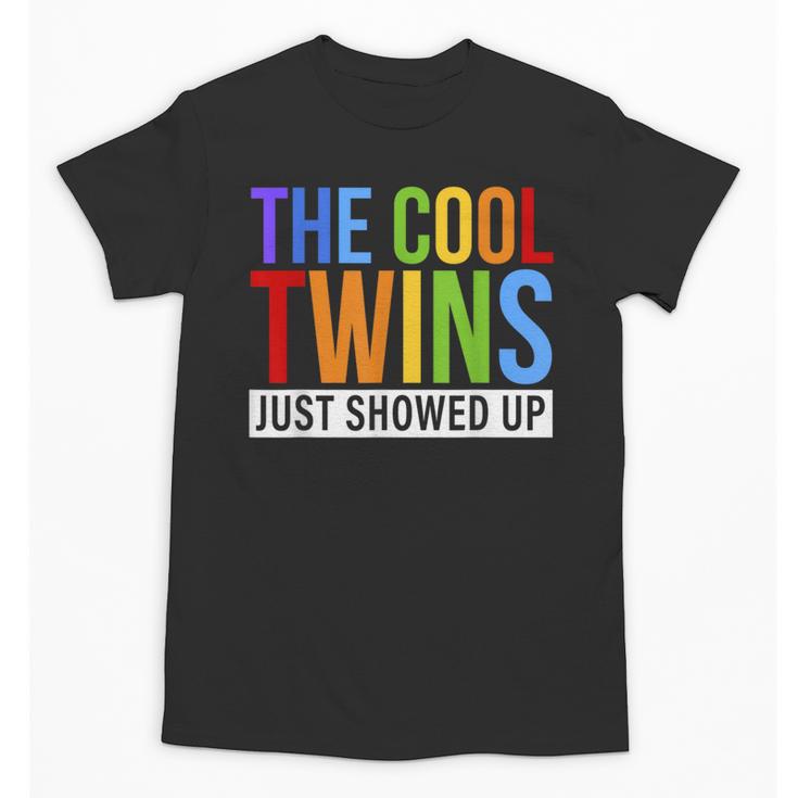 Back To School Cool Twins Just Showed Up Kid Boy Teen Twin Unisex T-Shirt