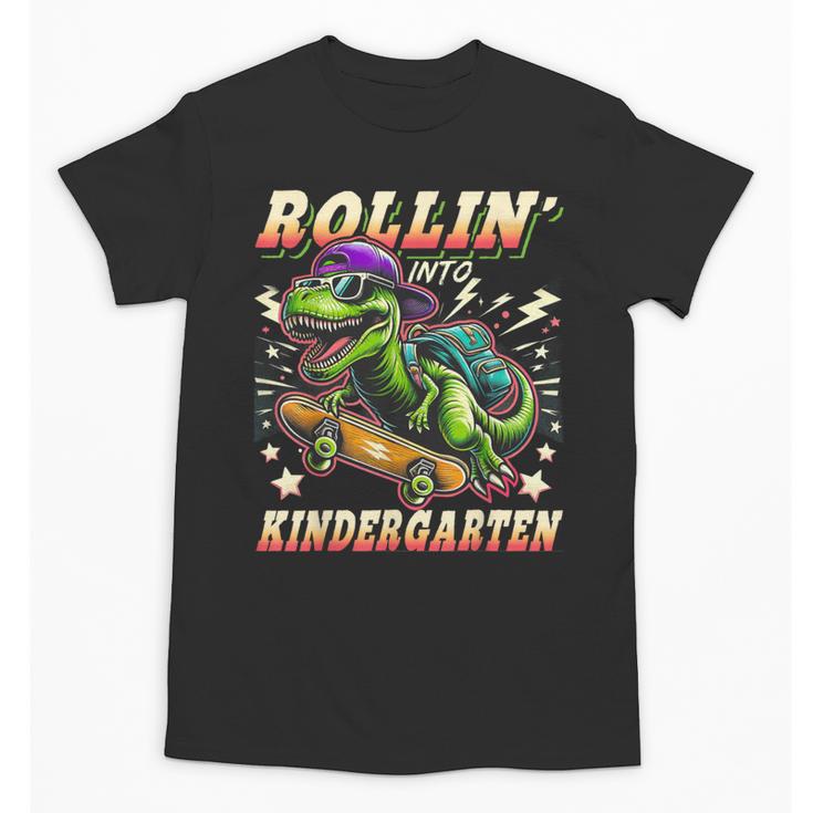 Back To School Kindergarten Dinosaur First Day Of School Boy Unisex T-Shirt