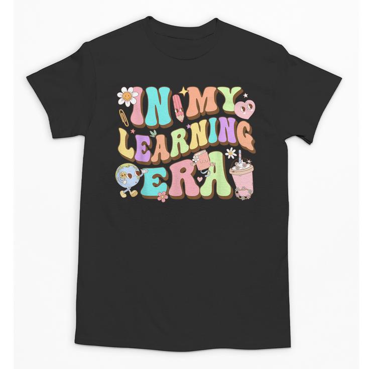 Back To School In My Learning Era Student Pre-K Kindergarten Unisex T-Shirt