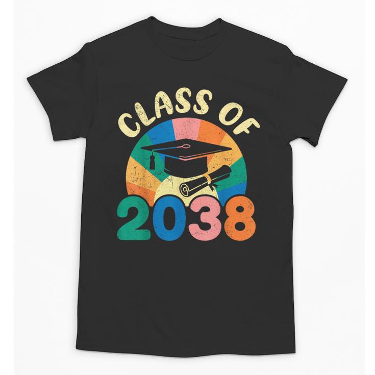 Back To School Pre-K Kindergarten Graduation Class Of 2038 Unisex T-Shirt