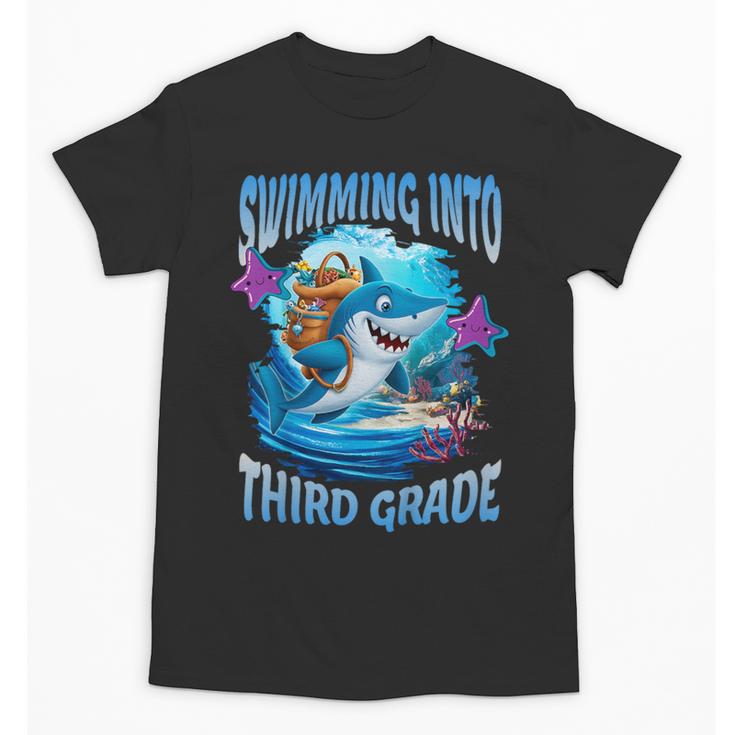 Back To School Third Grade Shark Unisex T-Shirt