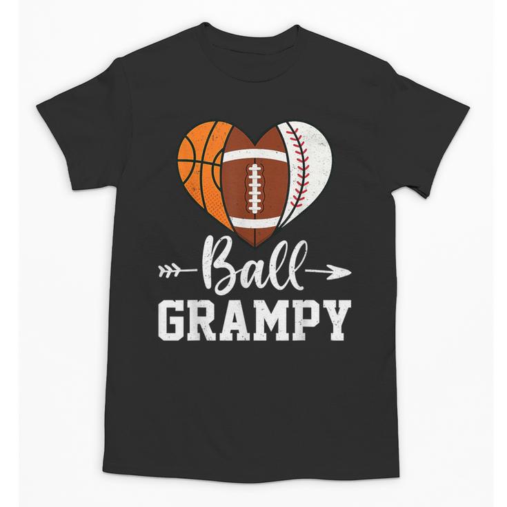 Ball Grampy Basketball Football Baseball Player Unisex T-Shirt
