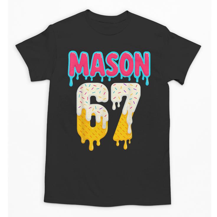 Baseball 6 7 Ice Cream Drip Number 67 Six Seven Meme Unisex T-Shirt
