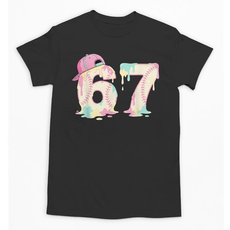 Baseball 67 Dripping Six Seven Drip Boys Gen Z Unisex T-Shirt