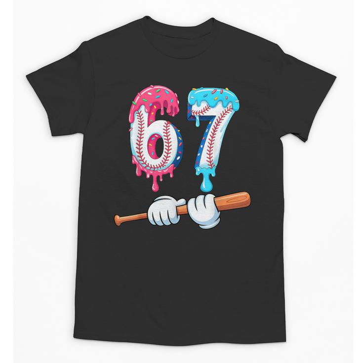 Baseball 67 Ice Cream Drip Six Seven Boys Unisex T-Shirt