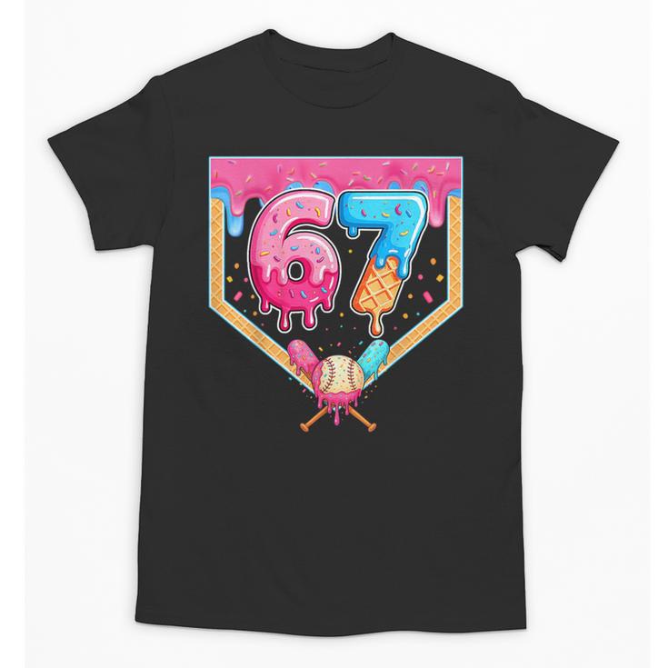Baseball 67 Six Seven Meme Drip 6 7 Boys Girl Kids Unisex T-Shirt