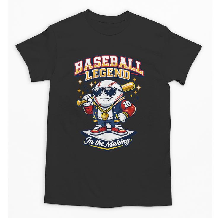Baseball Cute Youth Ice Cream Valentine Day Sporty Fun Unisex T-Shirt
