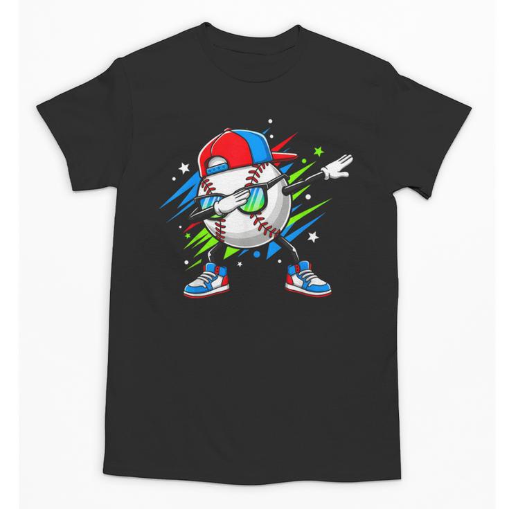 Baseball Dabbing Sports For Boys And Girls Game Day Unisex T-Shirt