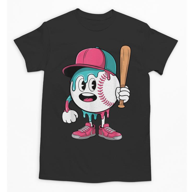 Baseball Drip Boys Ice Cream Youth Unisex T-Shirt