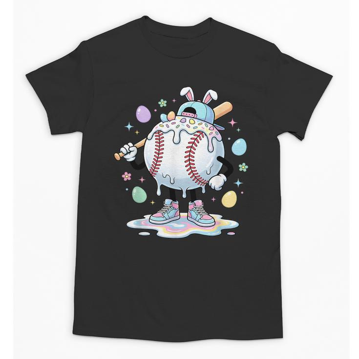 Baseball Drip Icecream Apparel Youth Boy Easter Unisex T-Shirt