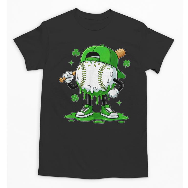 Baseball Drip Icecream Apparel Youth Boy St Patrick's Day Unisex T-Shirt