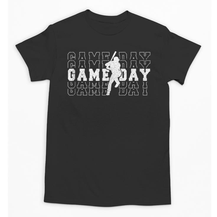 Baseball Game Day Team Sport Player Coach Batter Family Fans Unisex T-Shirt