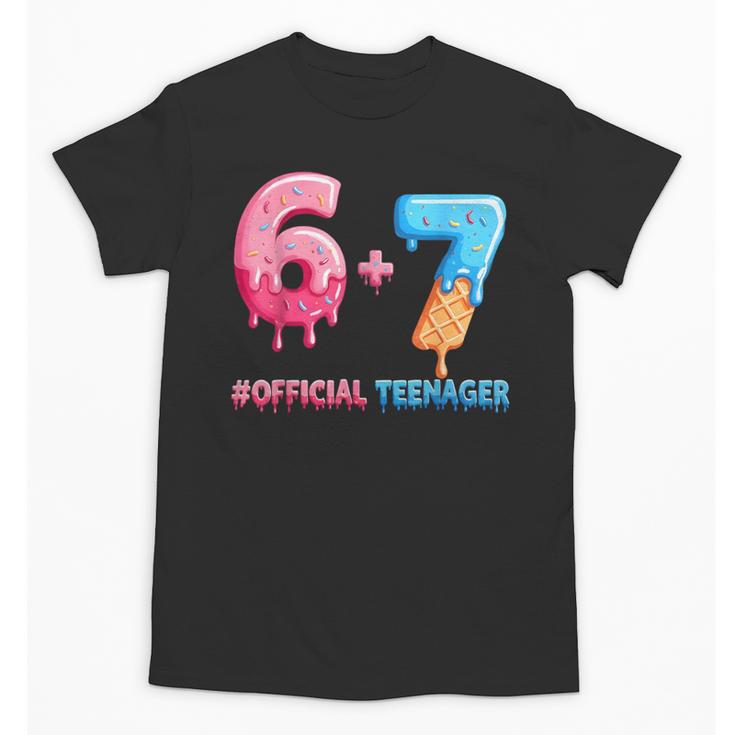 Baseball Ice Cream Drip 67 Official Teenager 13th Birthday Unisex T-Shirt