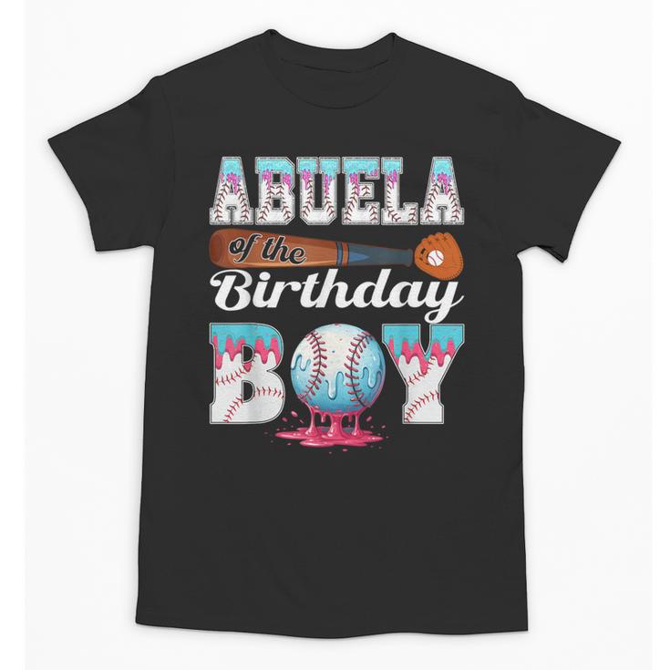 Baseball Ice Cream Drip Abuela Of The Birthday Boy Unisex T-Shirt