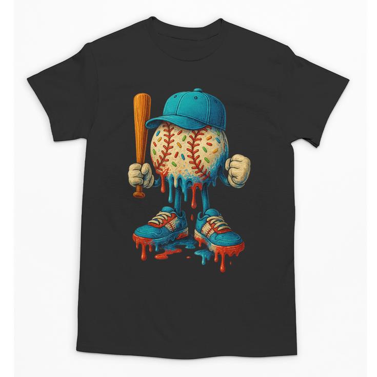 Baseball Lifestyle Youth Baseball Drip Icecream Unisex T-Shirt