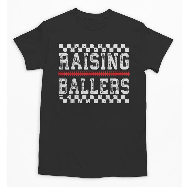 Baseball Player Raising Ballers Game Day Respect The Drip Unisex T-Shirt