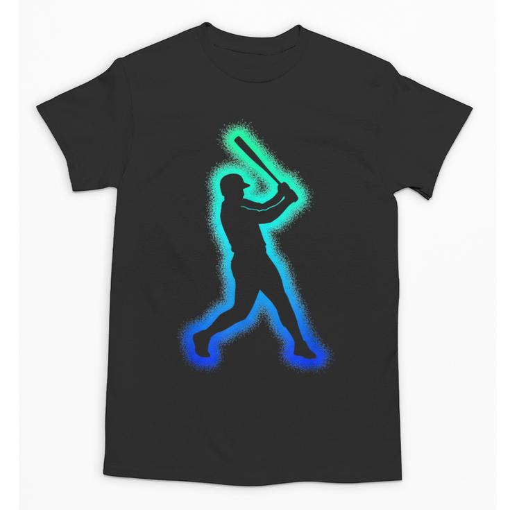 Baseball Player Graphic Unisex T-Shirt