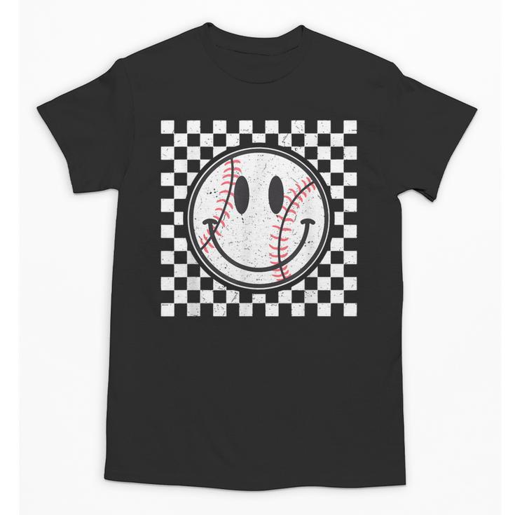 Baseball Season Happy Game Day Trendy Sports Vintage Unisex T-Shirt