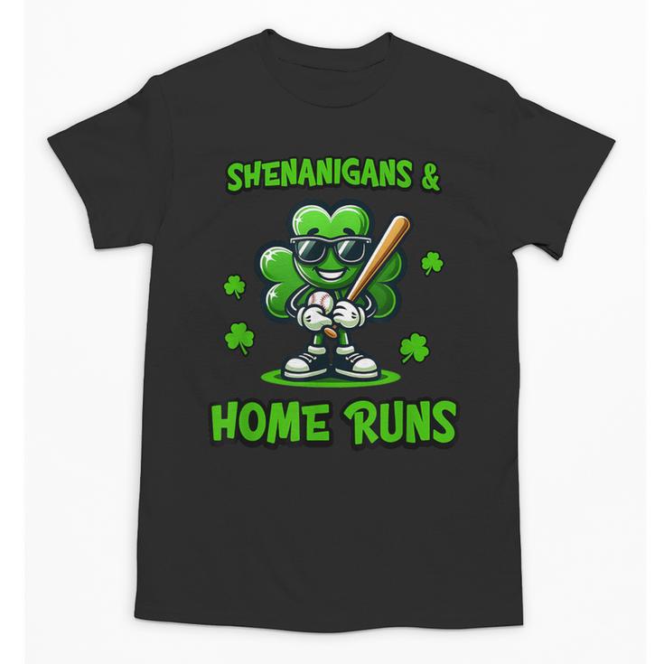 Baseball St Patrick's Day Irish Shamrock Trendy Unisex T-Shirt