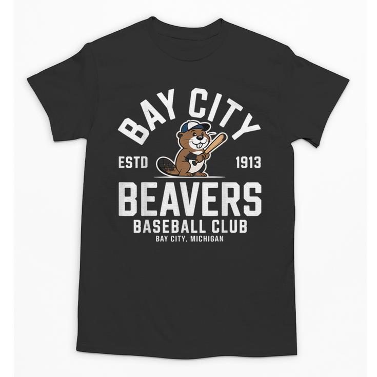 Bay City Beavers Baseball Club Estd 1913 Unisex T-Shirt