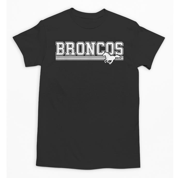 Broncos School Spirit Fan Team Broncos Back To School Unisex T-Shirt