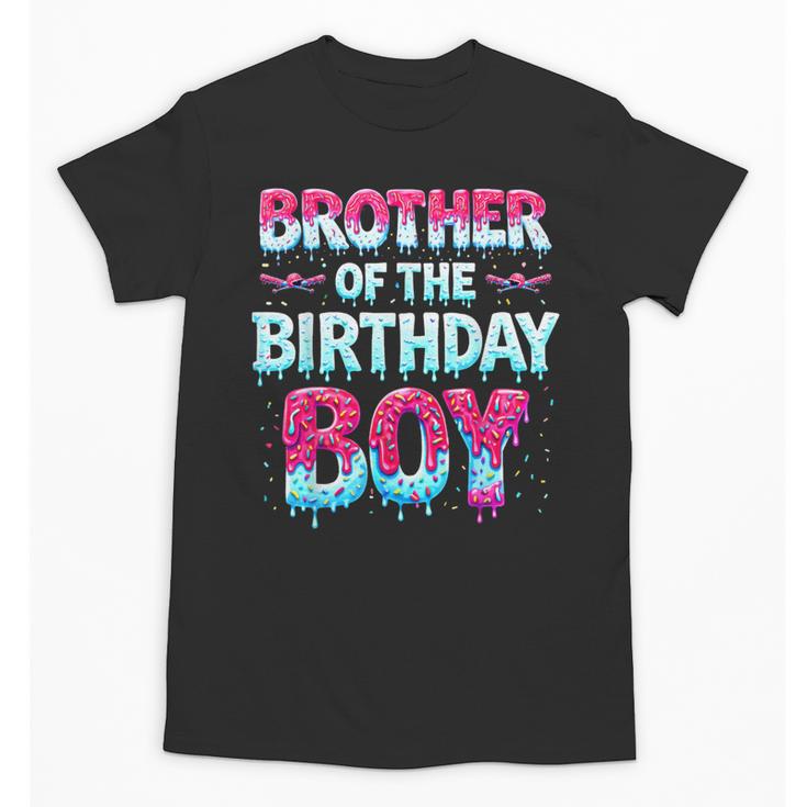 Brother Of The Birthday Boy Ice Cream Baseball Family Party Unisex T-Shirt