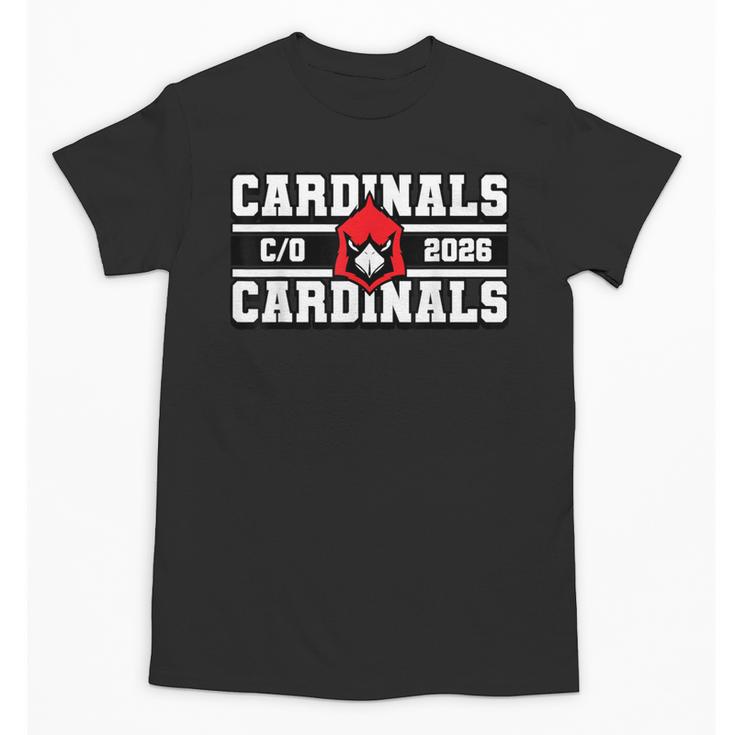 Cardinals Class Of 2026 Back To School Spirit RB Unisex T-Shirt