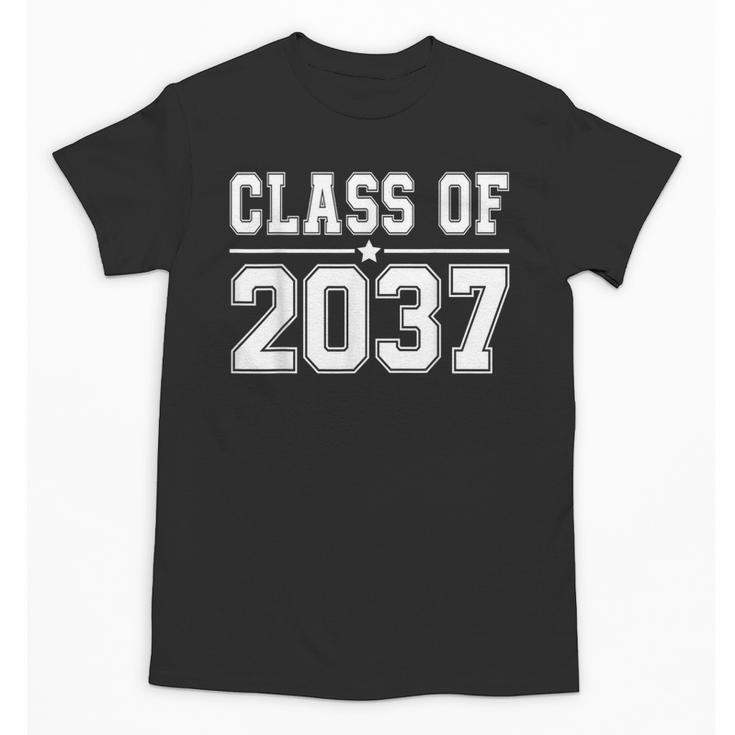 Class Of 2037 Grow With Me Back To School Kindergarten 2037 Unisex T-Shirt