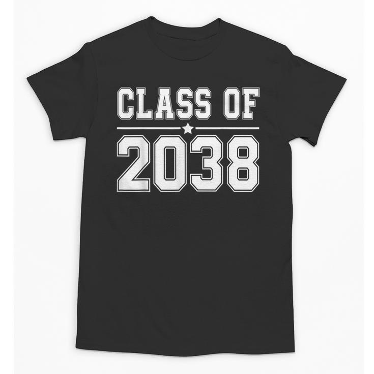 Class Of 2038 Grow With Me Back To School Kindergarten 2038 Unisex T-Shirt