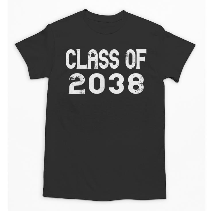 Class Of 2038 Grow With Me Graduation Back To School Unisex T-Shirt