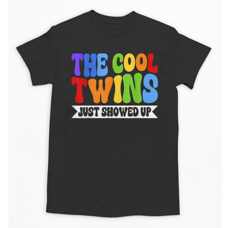 Cool Twins Just Showed Up Kid Boy Teen Twin Back To School Unisex T-Shirt