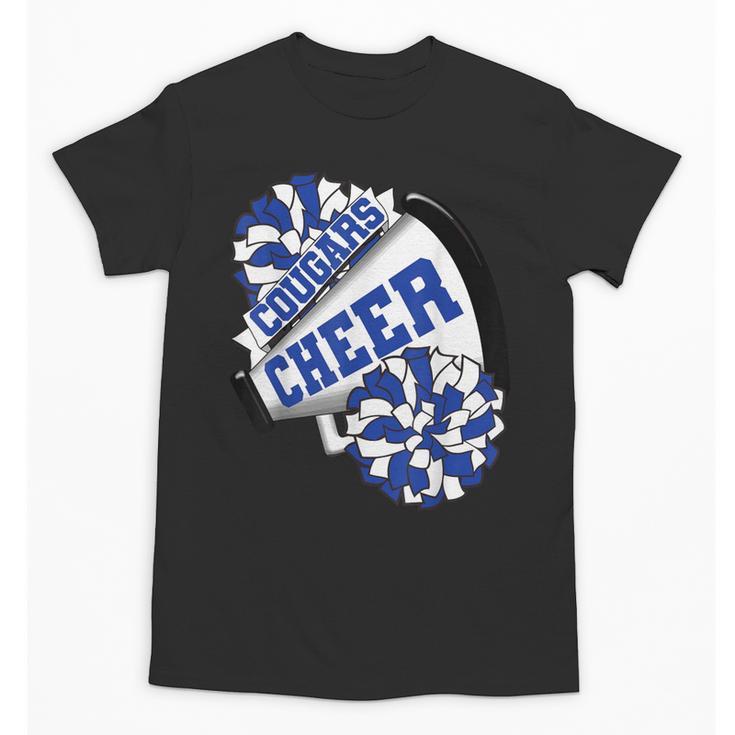 Cougars Cheer Back To School Cheerleading Spirit B Unisex T-Shirt