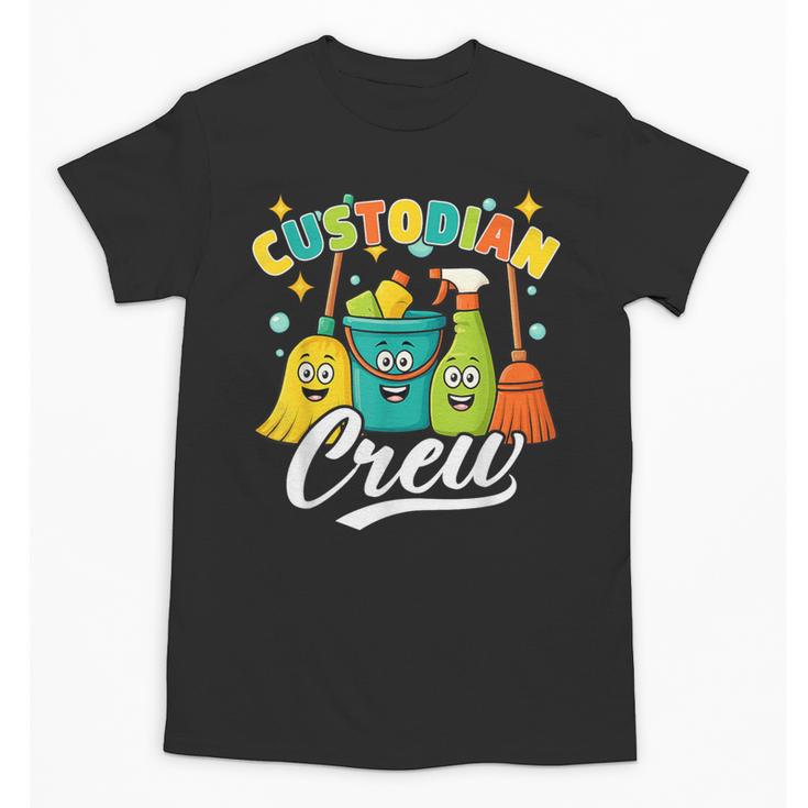Custodial Crew Back To School Custodial Staff Unisex T-Shirt