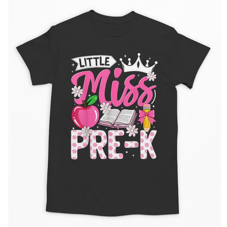 Cute Back To School Pre-K First Day Of School Pre-K Girls Unisex T-Shirt