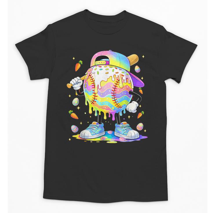 Cute Easter Baseball Ice Cream Boys Girls Kids Unisex T-Shirt