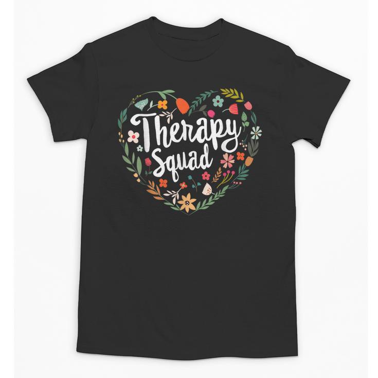 Cute Therapy Squad Physical Therapist Team Back To School Unisex T-Shirt