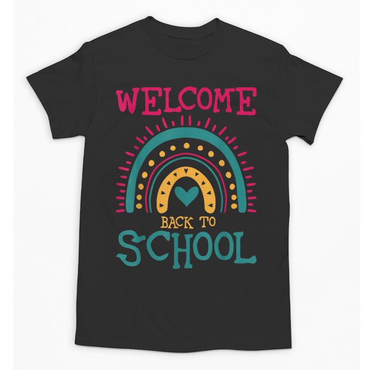 Cute Welcome Back To School First Day Of School First Day Unisex T-Shirt