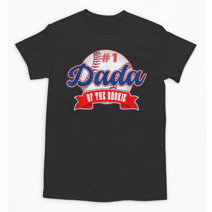Dada Rookie Of Year 1st Birthday Baseball Theme Matching Unisex T-Shirt