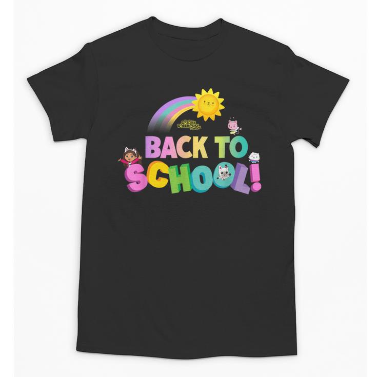 DreamWorks Gabby's Dollhouse Back To School Sunshine Unisex T-Shirt