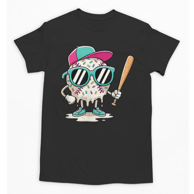 Dripping Baseball Baseball Lover Player Baseballer Unisex T-Shirt
